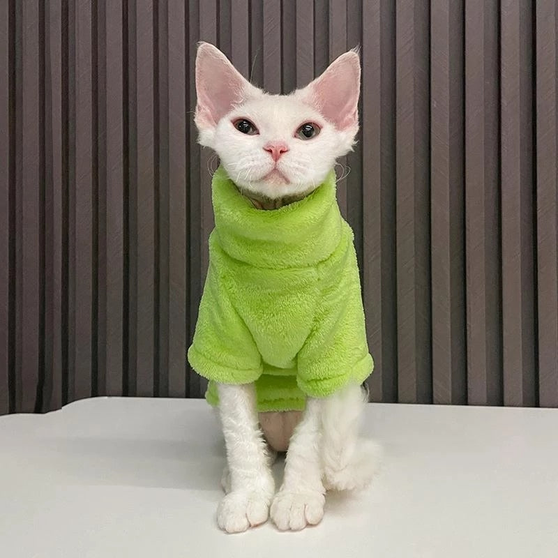 Cat Fleece Sweater