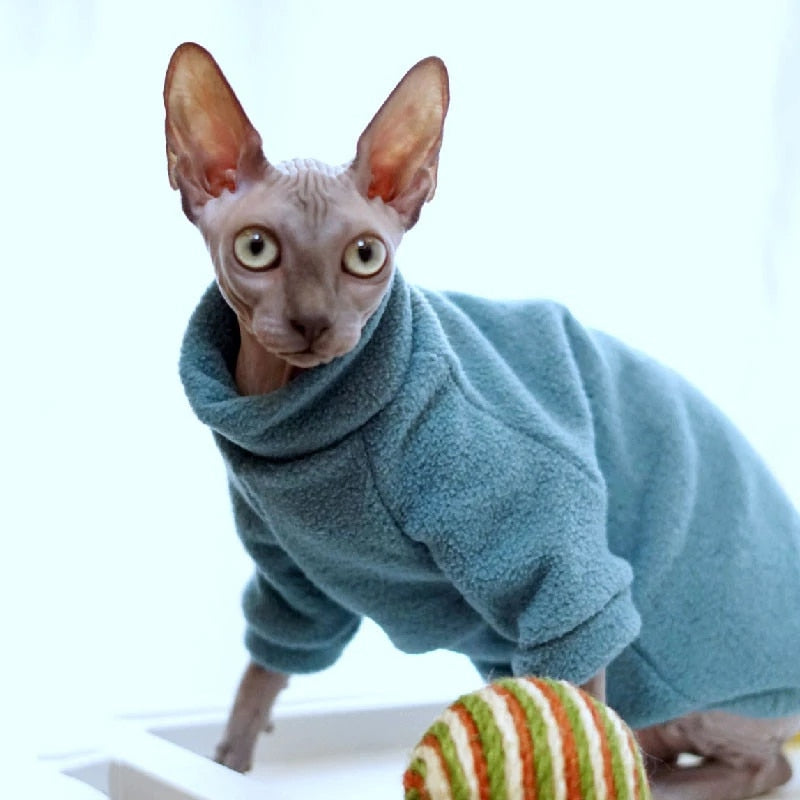 Cat Fleece Sweater