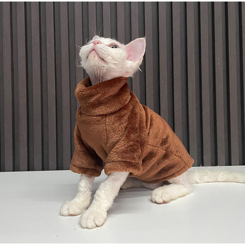 Cat Fleece Sweater